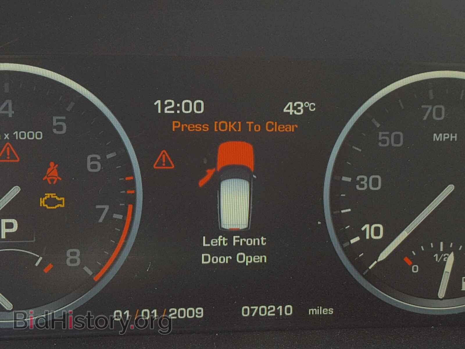2012 LAND ROVER RANGE ROVE - VIN: SALMF1D42CA389055 - Фото 8