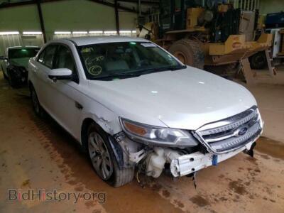 2012 Ford TAURUS TAURUS SEL, white — VIN 1FAHP2EW5CG104718, Copart