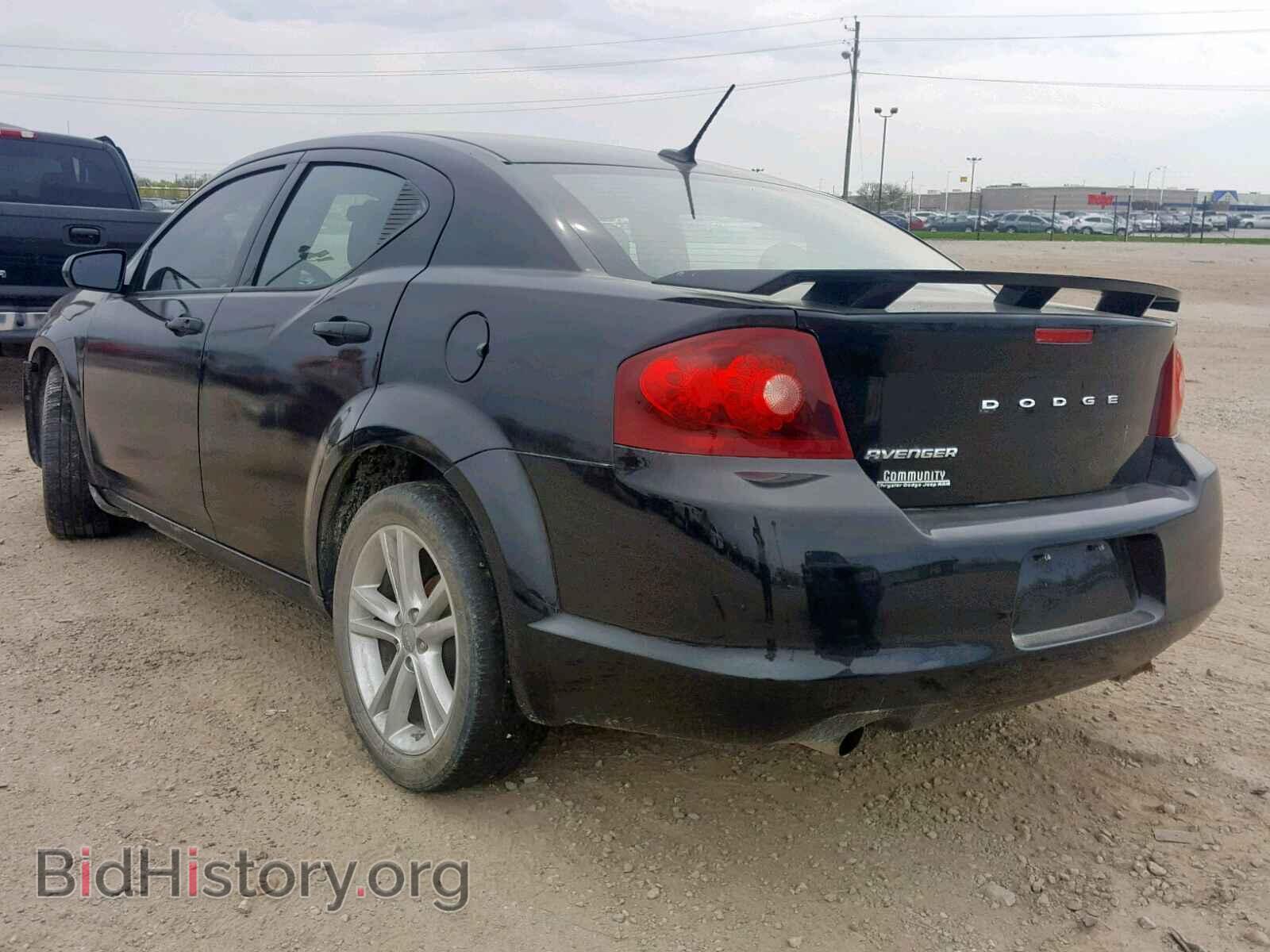2012 DODGE AVENGER - VIN: 1C3CDZEGXCN112537 - Фото 3