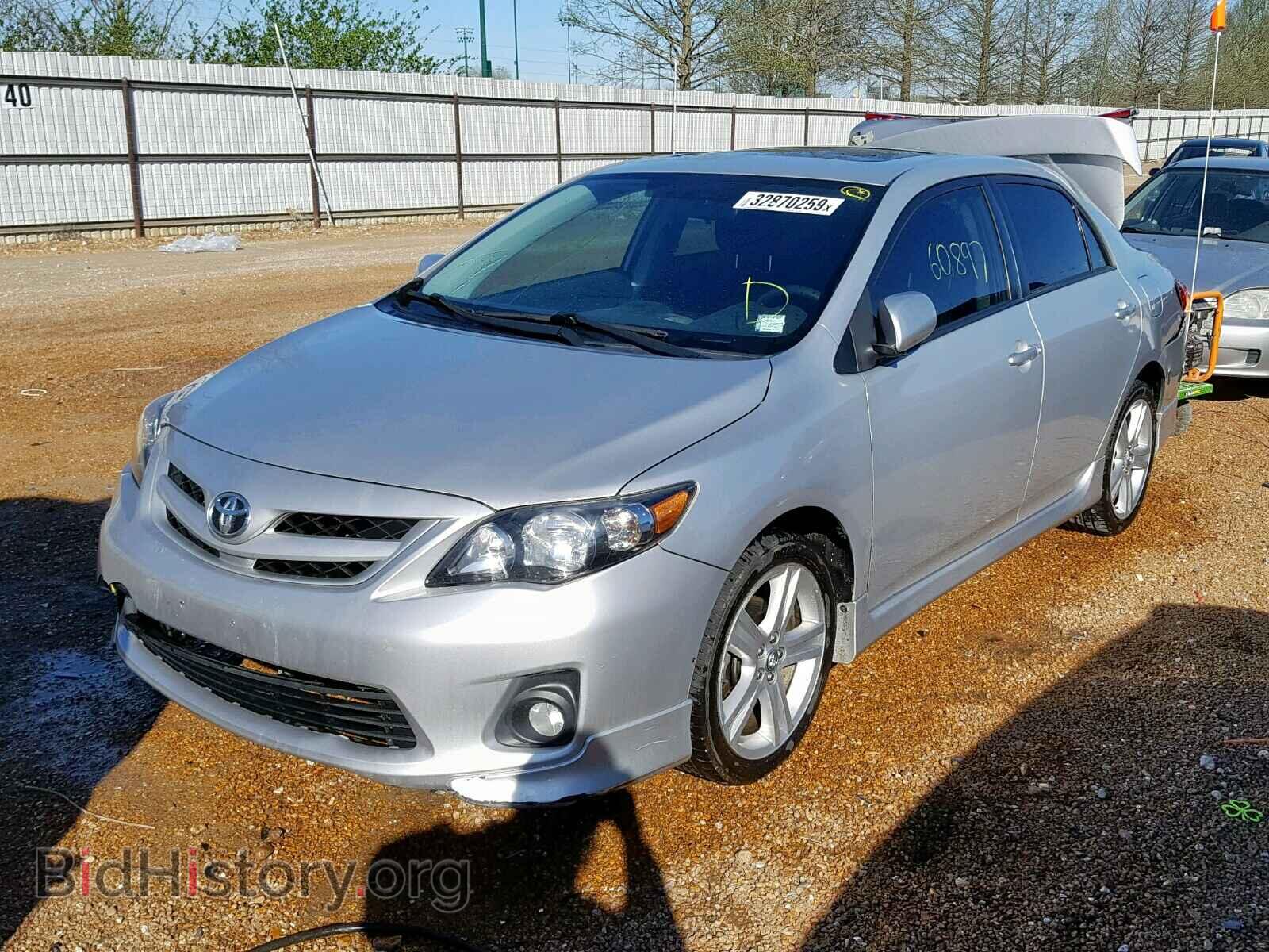 2013 TOYOTA COROLLA BA - VIN: 2T1BU4EEXDC034869 - Фото 2
