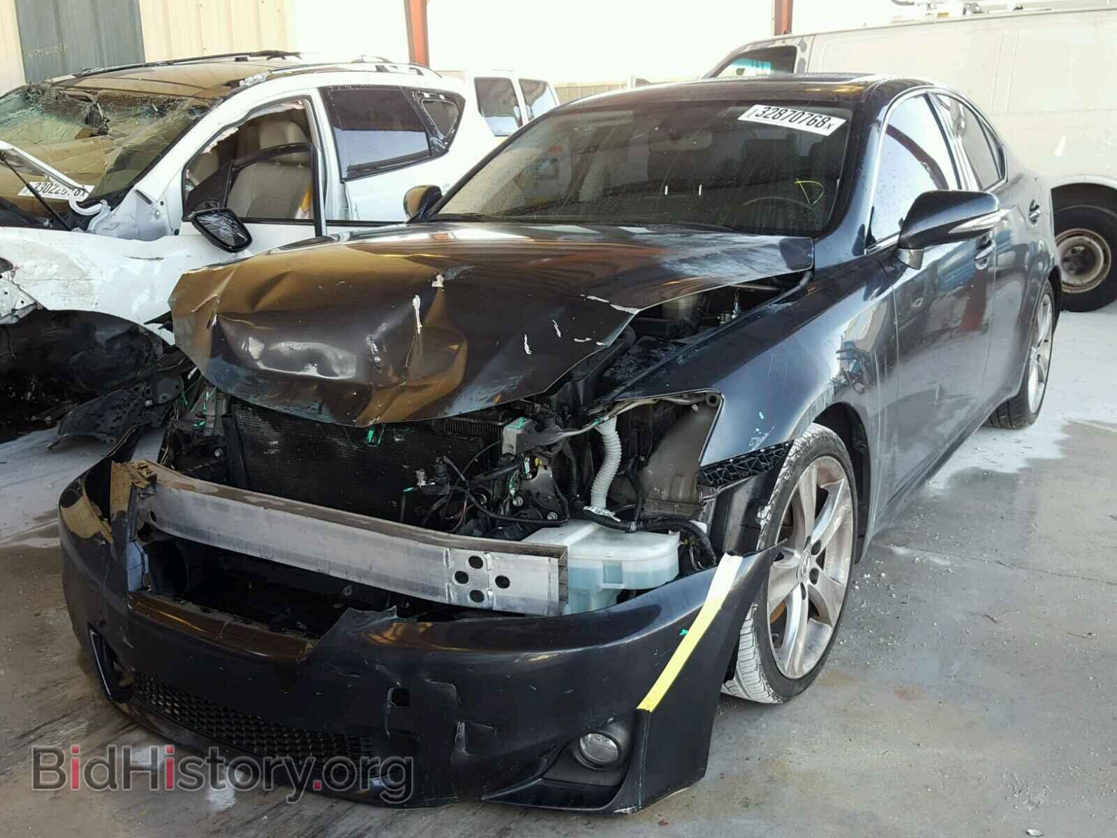 2011 LEXUS IS250 - VIN: JTHBF5C28B5131229 - Фото 2