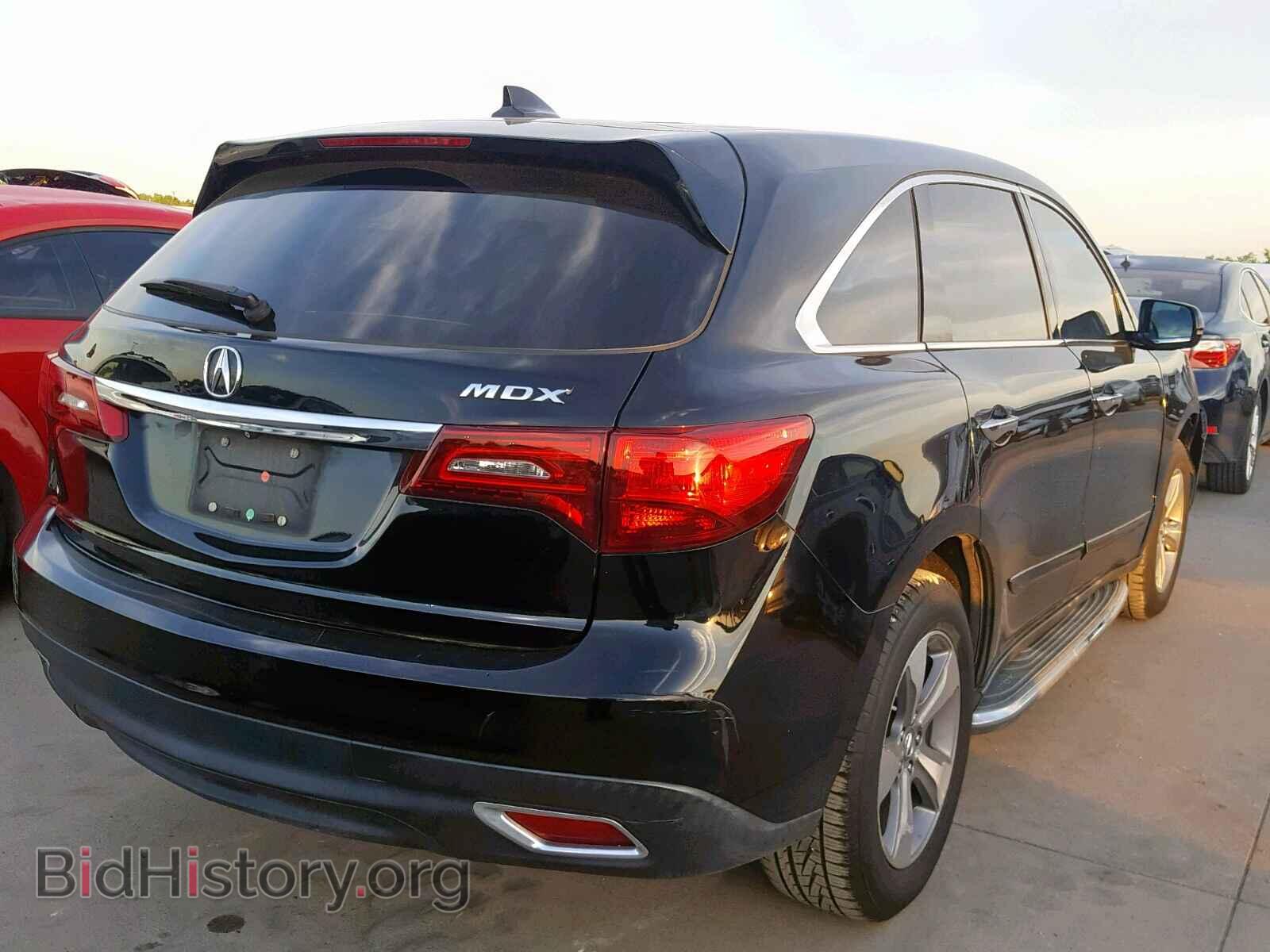 2014 ACURA MDX - VIN: 5FRYD3H23EB008387 - Фото 4