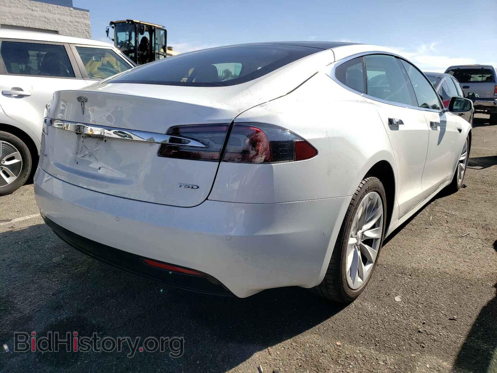 2017 TESLA MODEL S - VIN: 5YJSA1E2XHF229840 - Фото 4