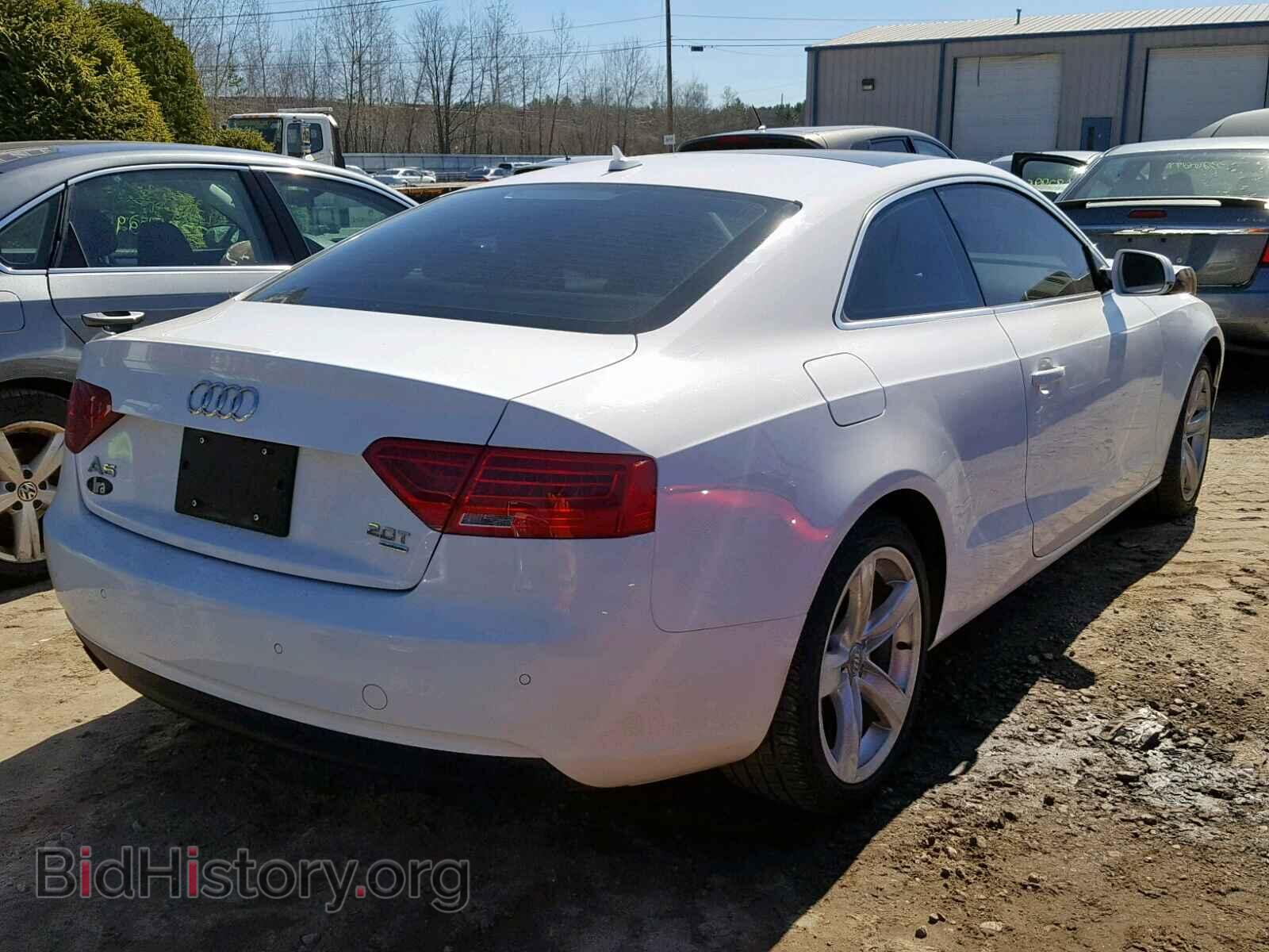 2013 AUDI A5 PREMIUM - VIN: WAULFAFR5DA077726 - Фото 4