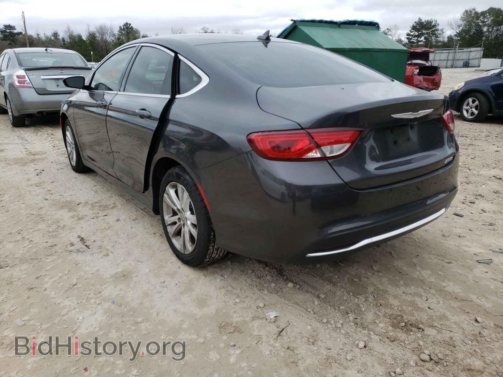 2016 CHRYSLER 200 - VIN: 1C3CCCAB6GN192287 - Фото 3