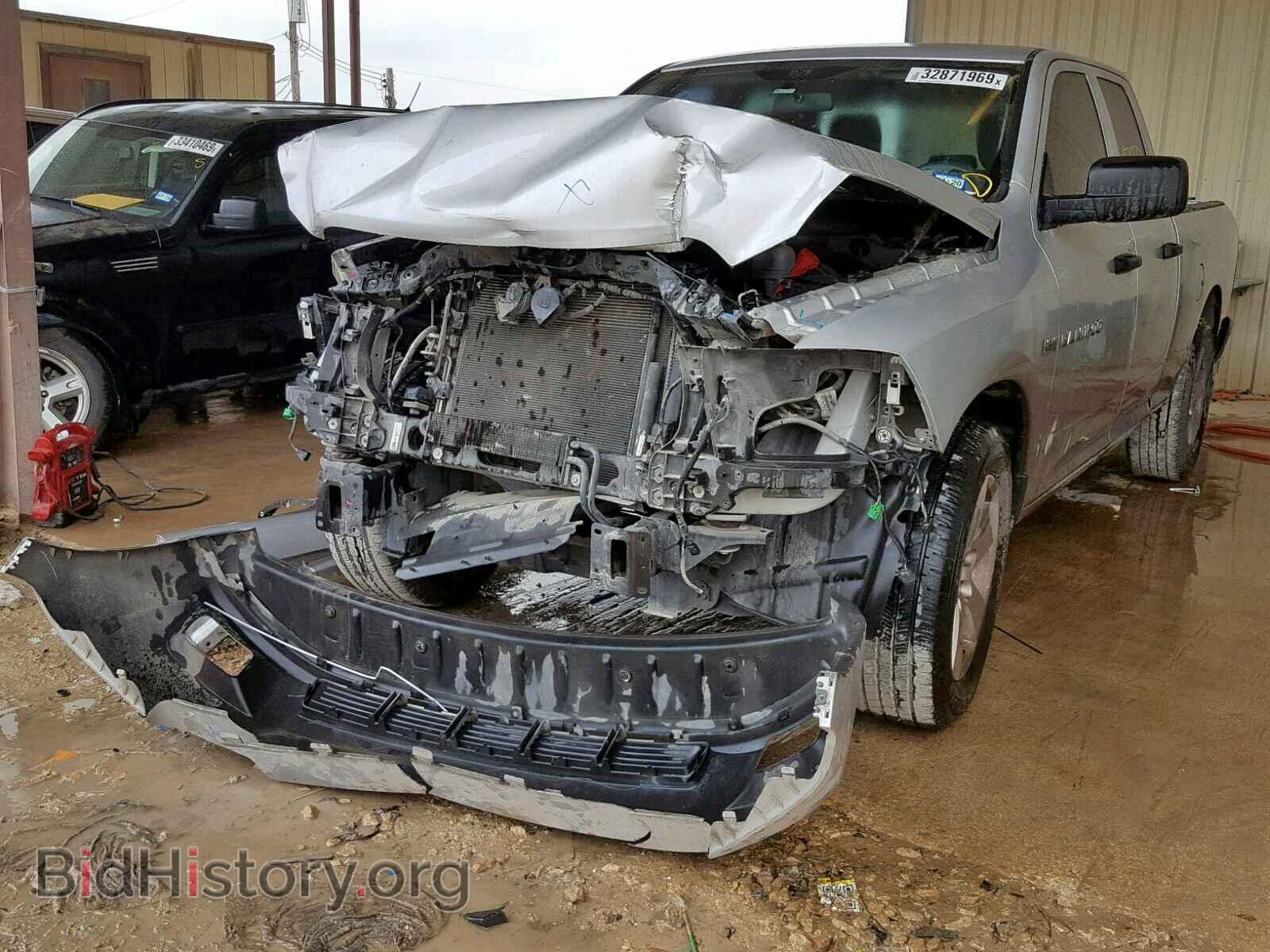 2012 DODGE RAM 1500 S - VIN: 1C6RD6FT1CS157312 - Фото 2