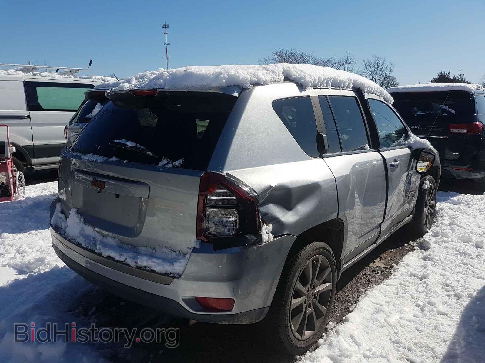 2016 JEEP COMPASS - VIN: 1C4NJCBB7GD789110 - Фото 4