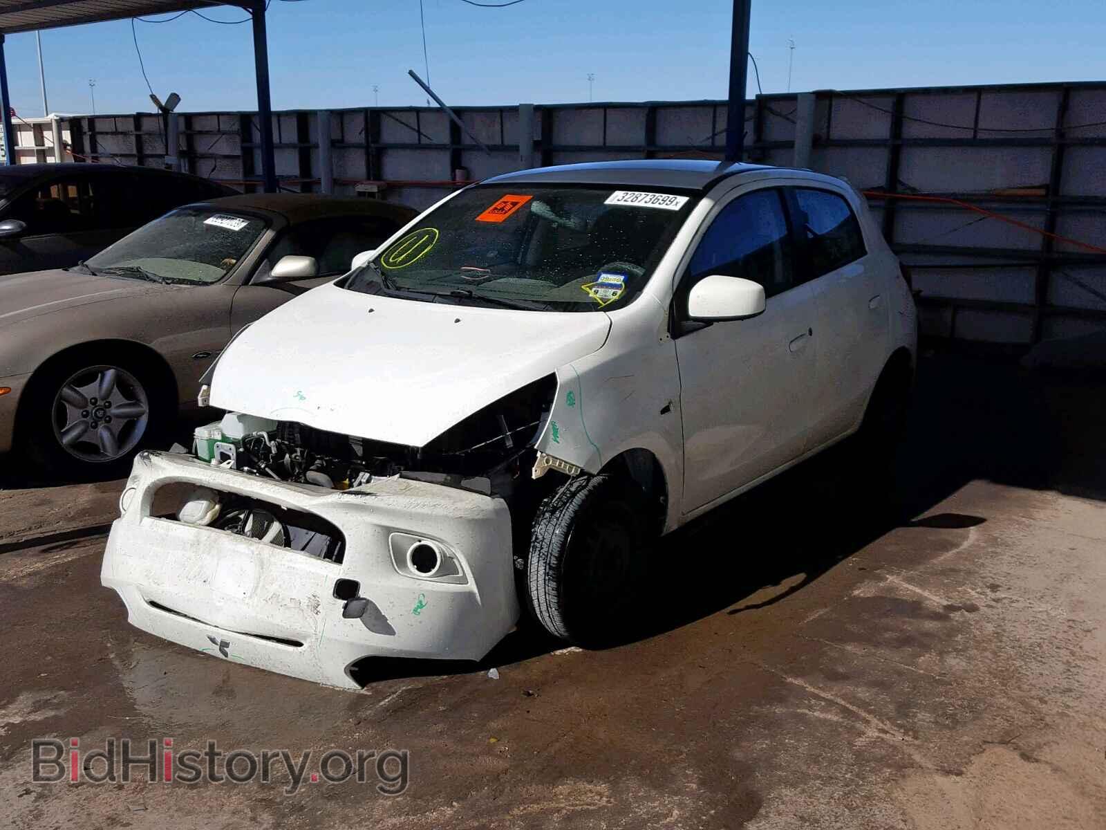 2015 MITSUBISHI MIRAGE - VIN: ML32A3HJ9FH007725 - Фото 2