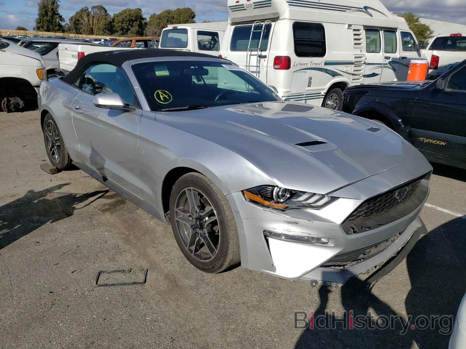 Photo 1FATP8UH3K5135749 - FORD MUSTANG 2019