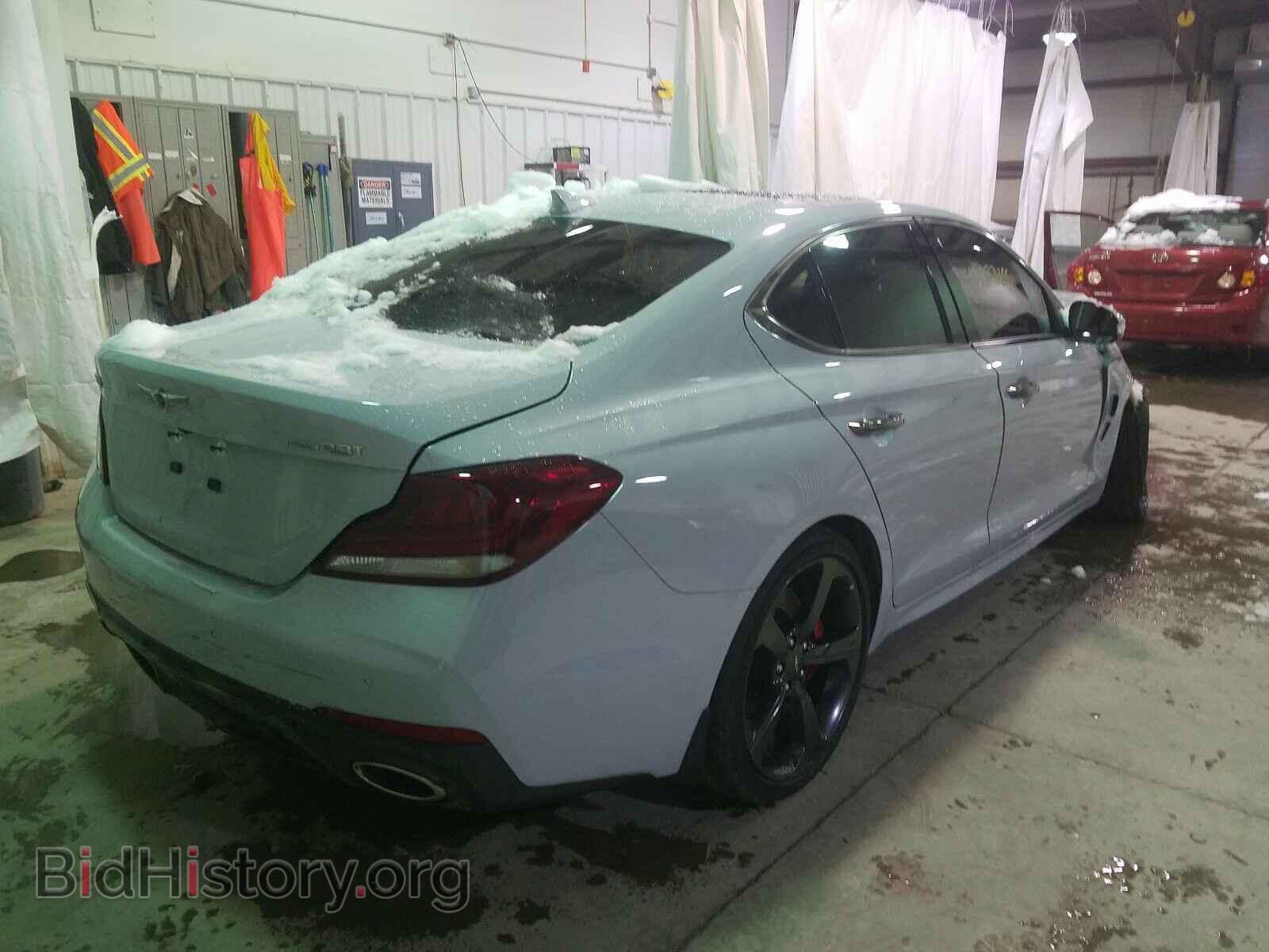 2021 GENESIS G70 - VIN: KMTG34LE6MU072065 - Фото 4