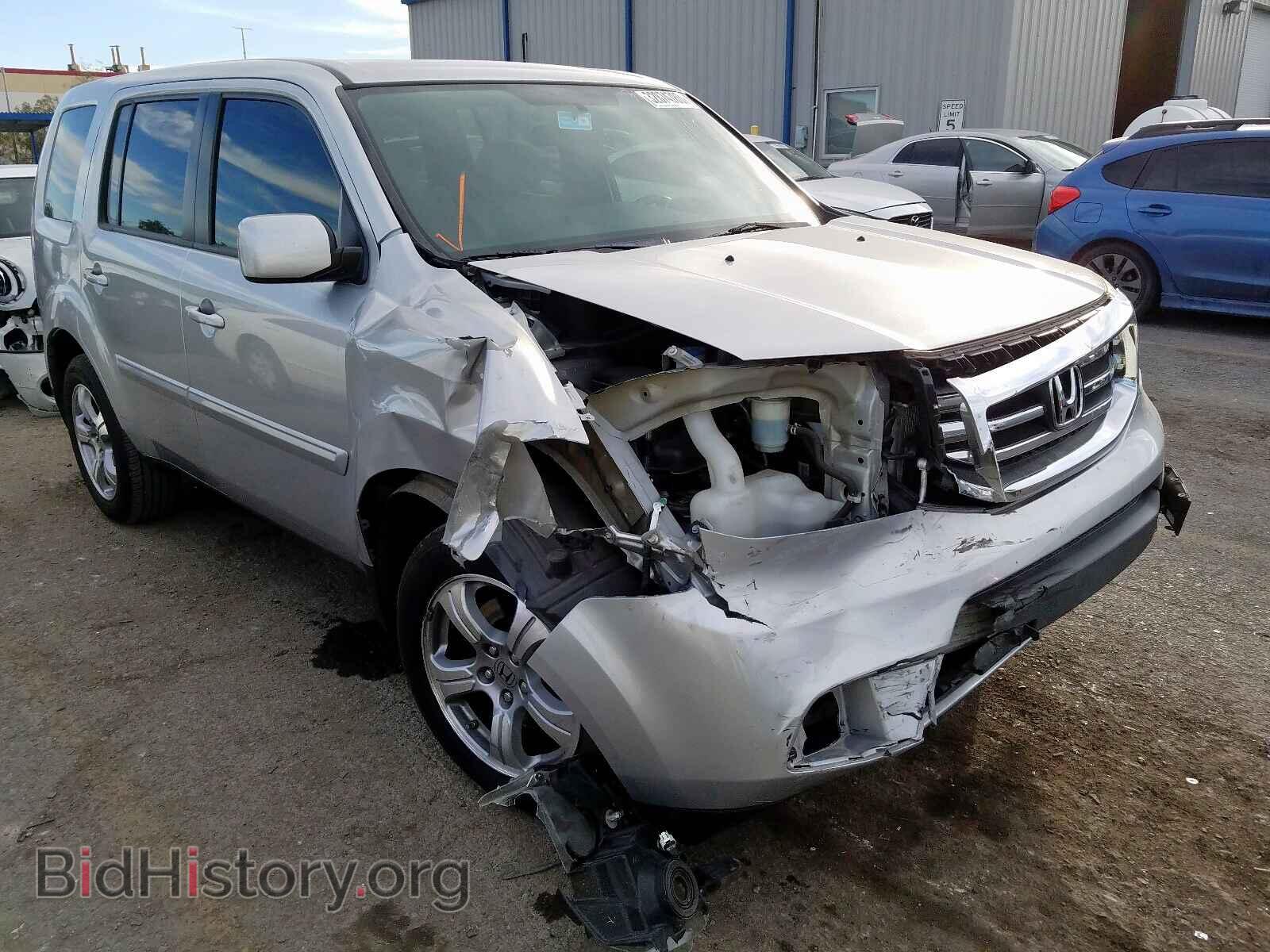 Фотография 5FNYF3H44DB022987 - HONDA PILOT EX 2013