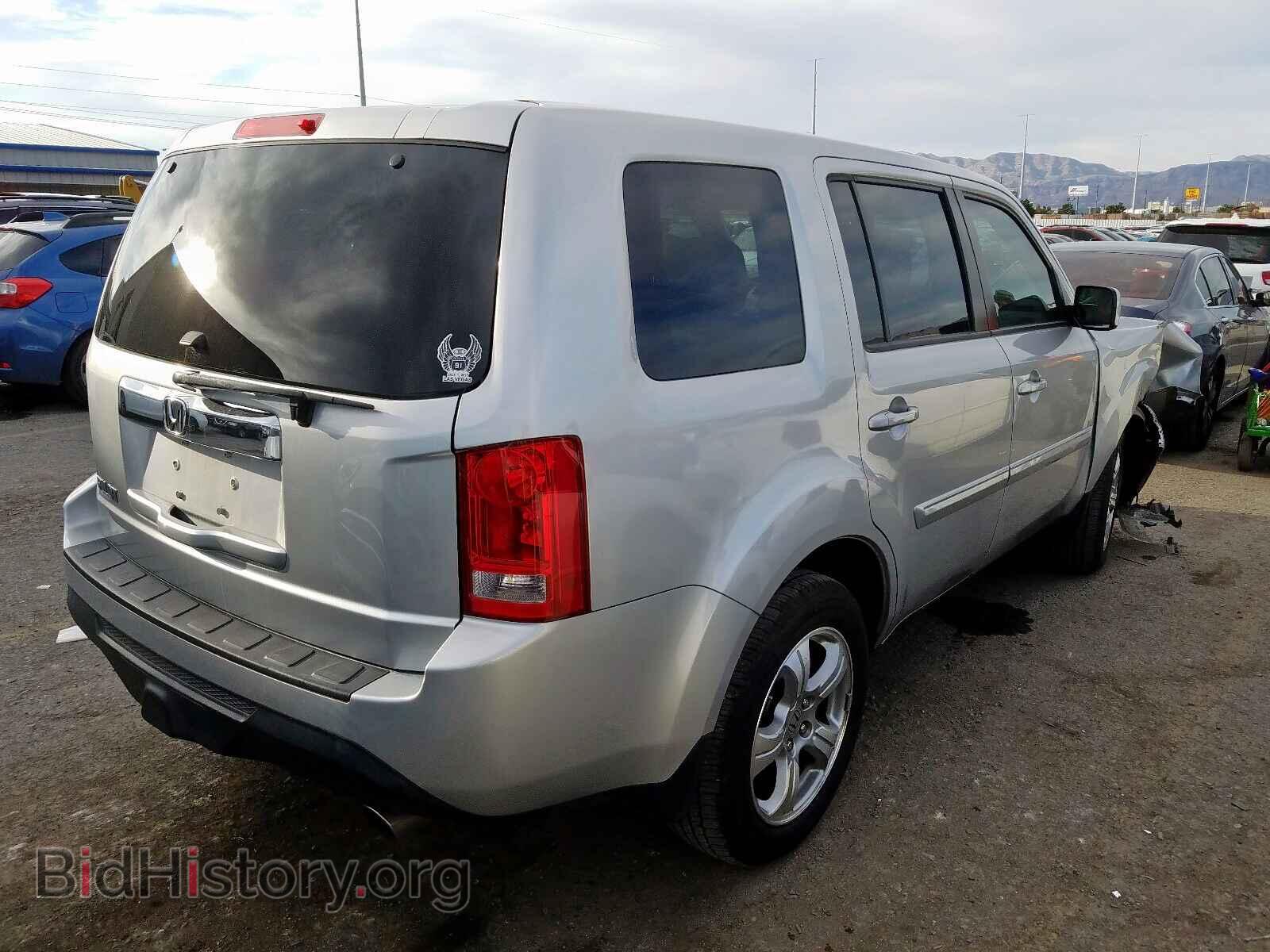 2013 HONDA PILOT EX - VIN: 5FNYF3H44DB022987 - Фото 4