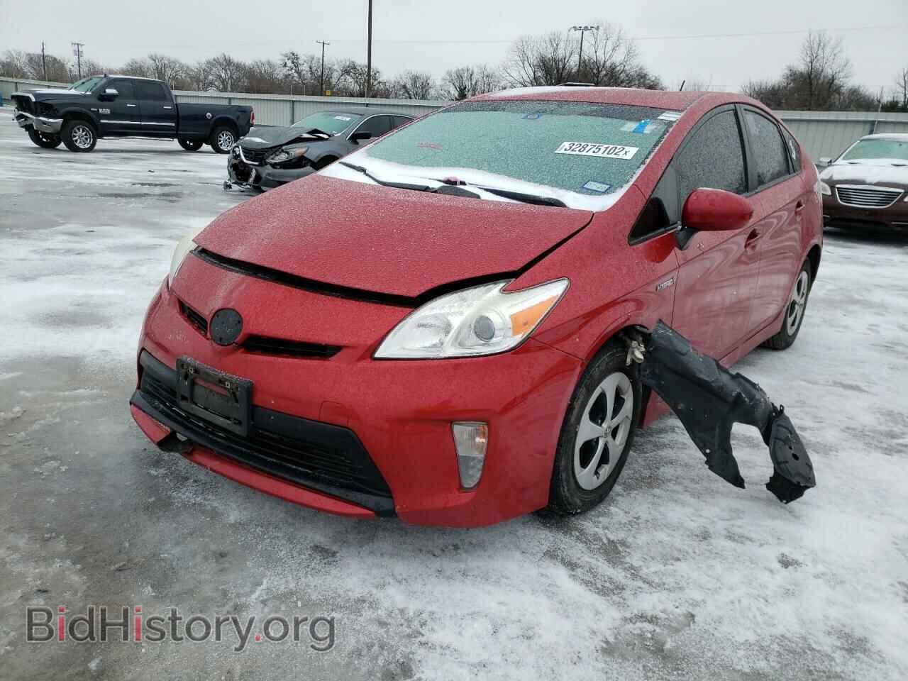 2014 TOYOTA PRIUS - VIN: JTDKN3DU2E0376568 - Фото 2