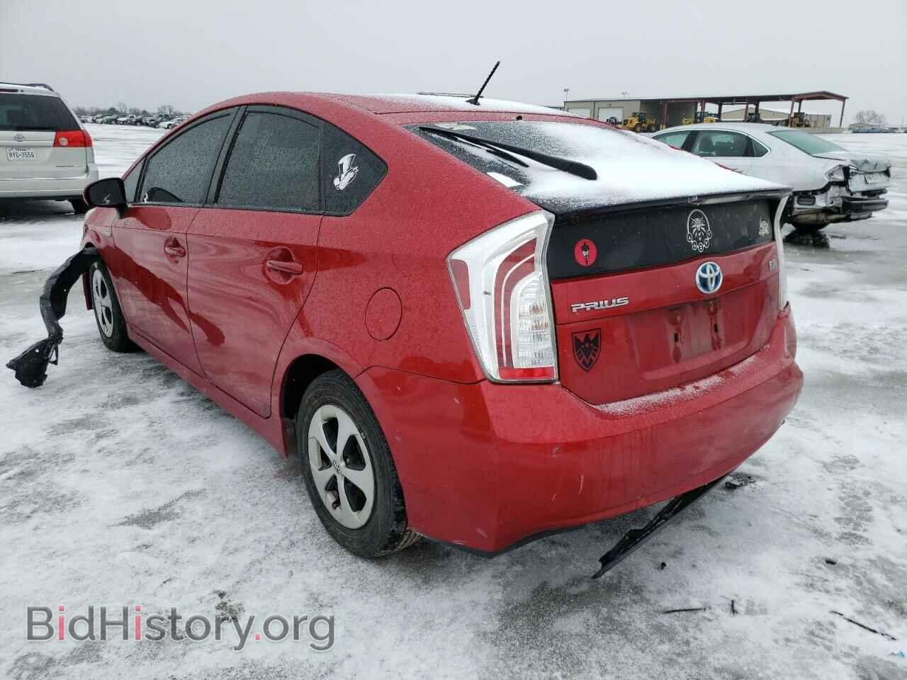 2014 TOYOTA PRIUS - VIN: JTDKN3DU2E0376568 - Фото 3