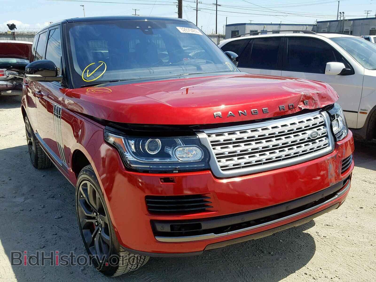 Photo SALGW2FE4HA329505 - LAND ROVER RANGE ROVE 2017