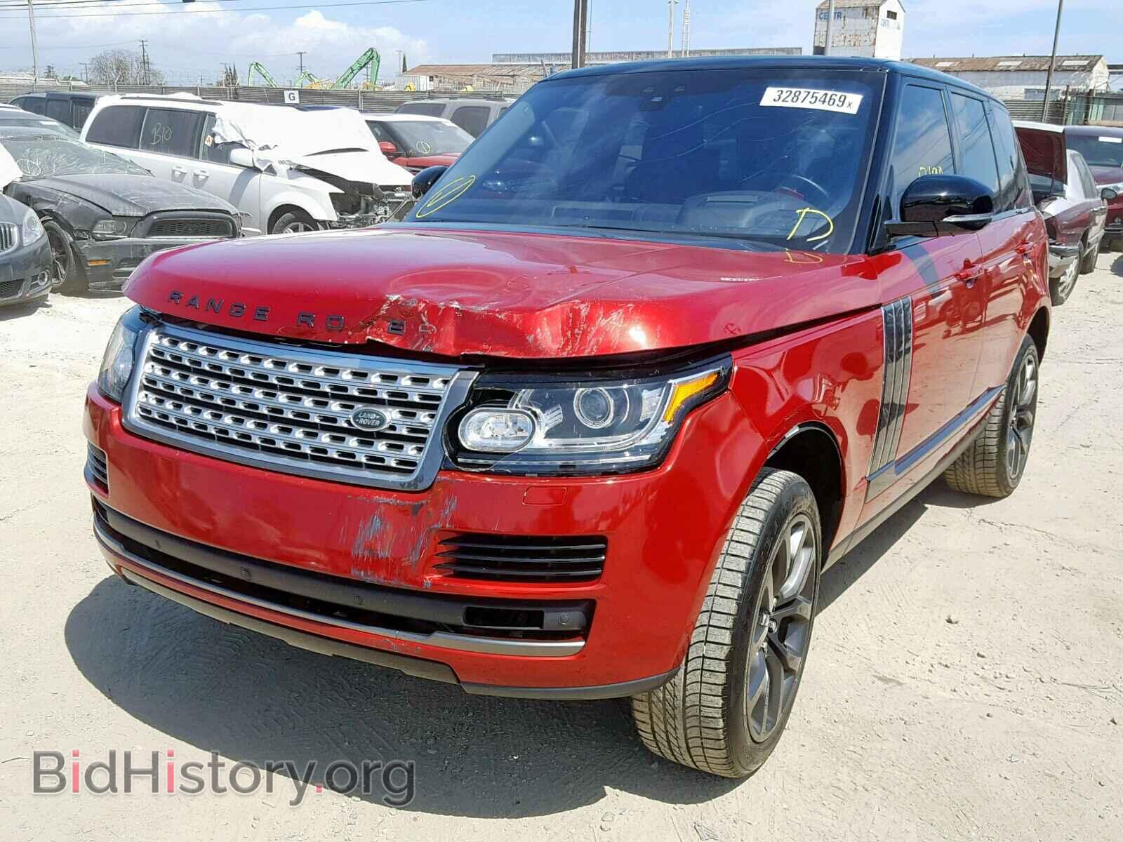 2017 LAND ROVER RANGE ROVE - VIN: SALGW2FE4HA329505 - Photo 2