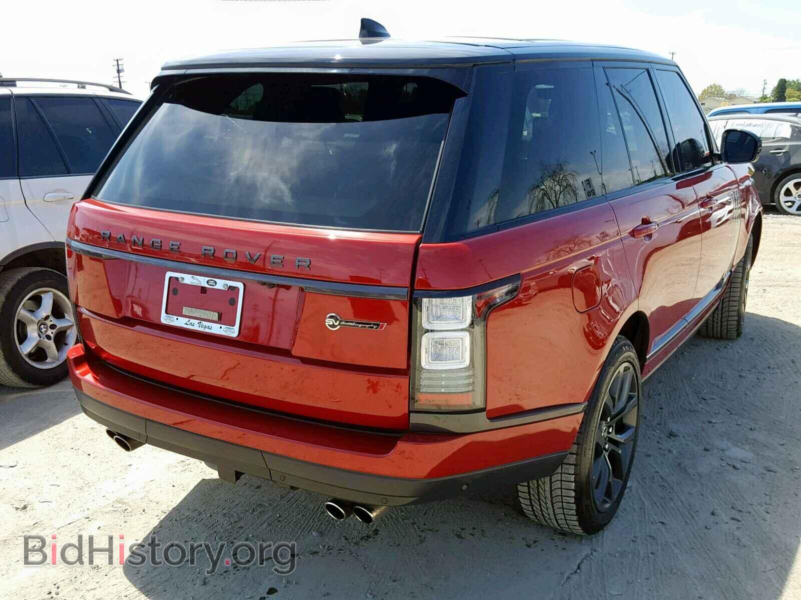 2017 LAND ROVER RANGE ROVE - VIN: SALGW2FE4HA329505 - Photo 4