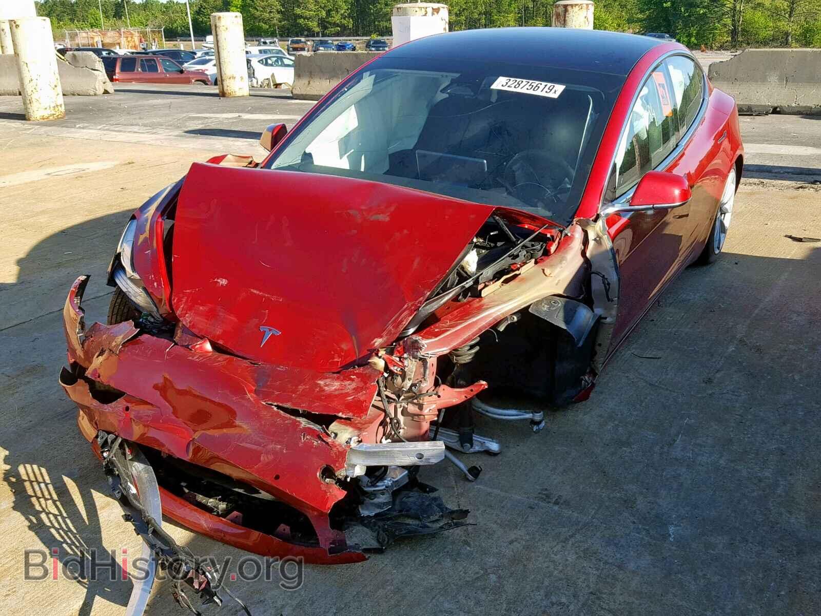 2018 TESLA MODEL 3 - VIN: 5YJ3E1EA9JF042725 - Фото 2