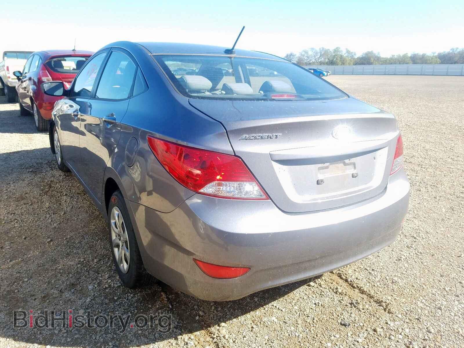 2014 HYUNDAI ACCENT - VIN: KMHCT4AE5EU742945 - Фото 3