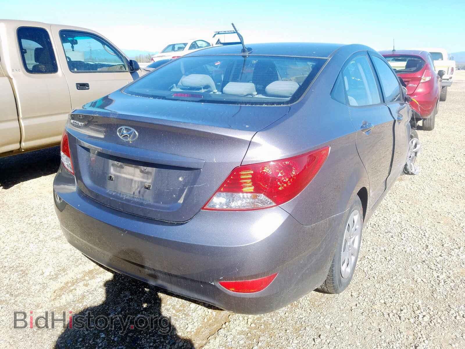 2014 HYUNDAI ACCENT - VIN: KMHCT4AE5EU742945 - Фото 4