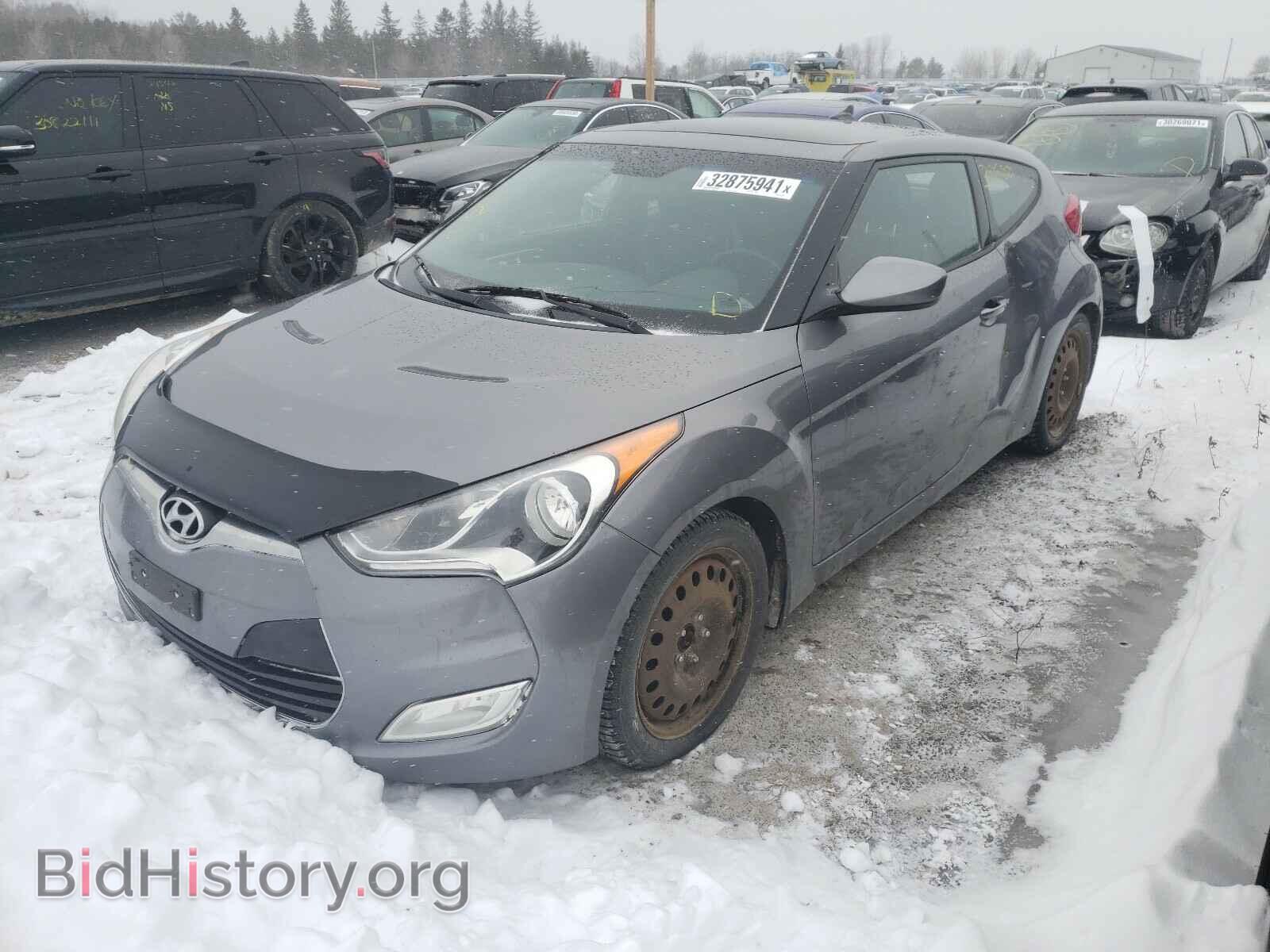 2012 HYUNDAI VELOSTER - VIN: KMHTC6ADXCU024405 - Фото 2