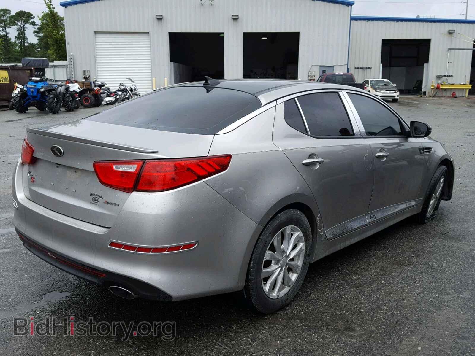 2015 KIA OPTIMA - VIN: 5XXGN4A76FG356981 - Photo 4