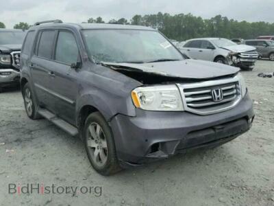 2014 Honda PILOT Pilot Tour, gray — VIN 5FNYF3H92EB012620, Copart