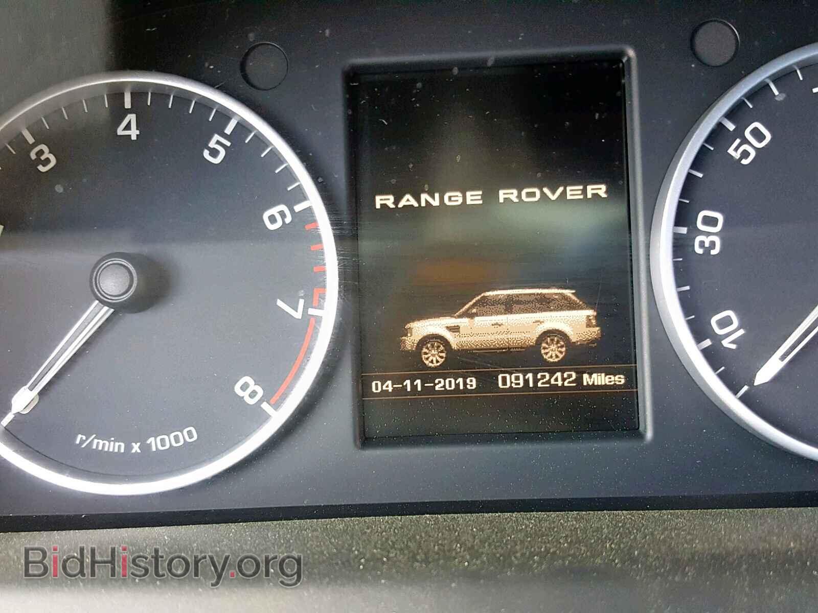 2012 LAND ROVER RANGE ROVE - VIN: SALSF2D44CA720005 - Фото 8