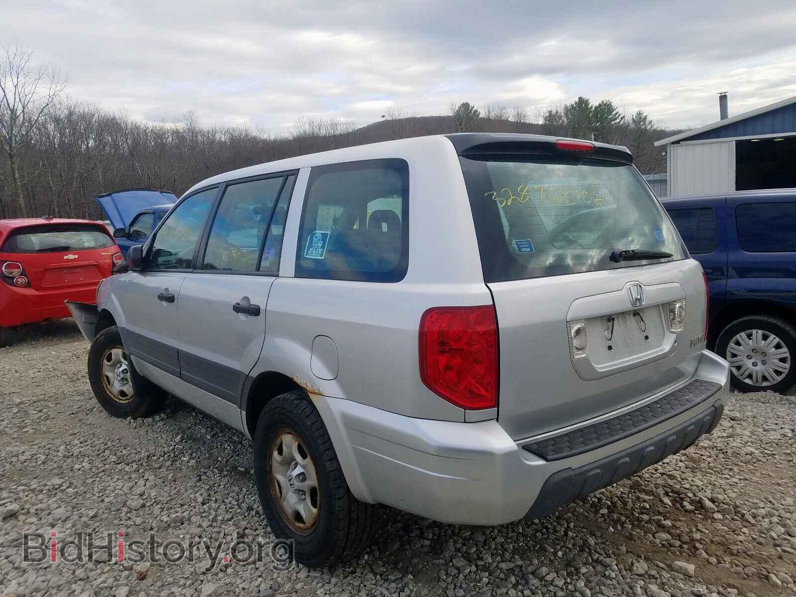 2005 HONDA PILOT - VIN: 2HKYF18145H564376 - Фото 3