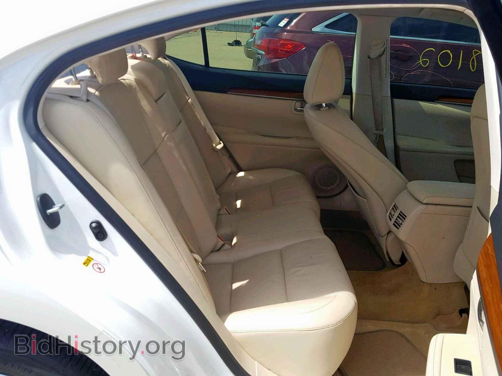 2013 LEXUS ES300 - VIN: JTHBW1GG2D2007699 - Фото 6