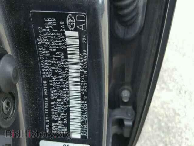 2012 TOYOTA COROLLA - VIN: 2T1BU4EE0CC878093 - Фото 10