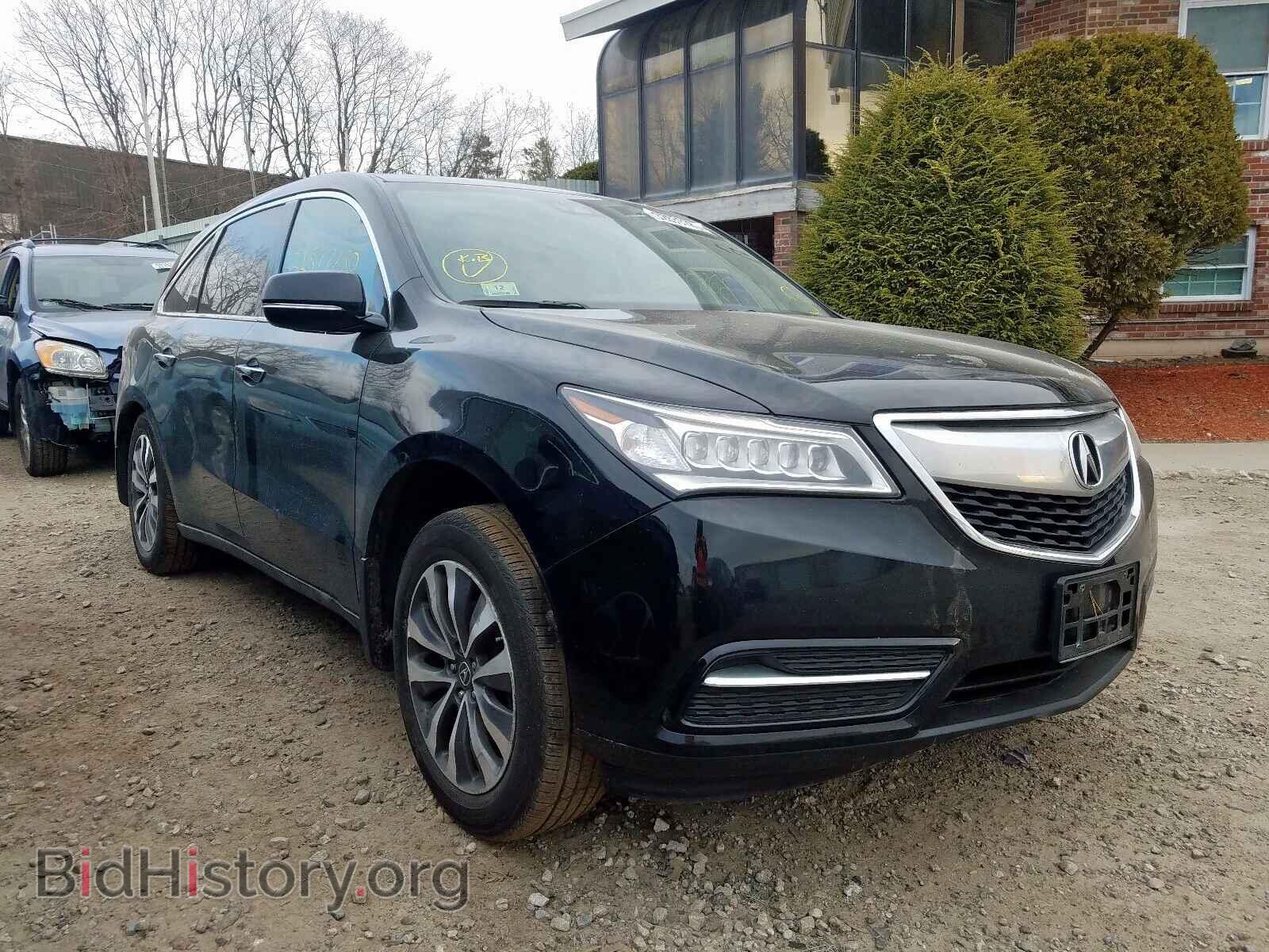 Photo 5FRYD4H4XGB036309 - ACURA MDX 2016