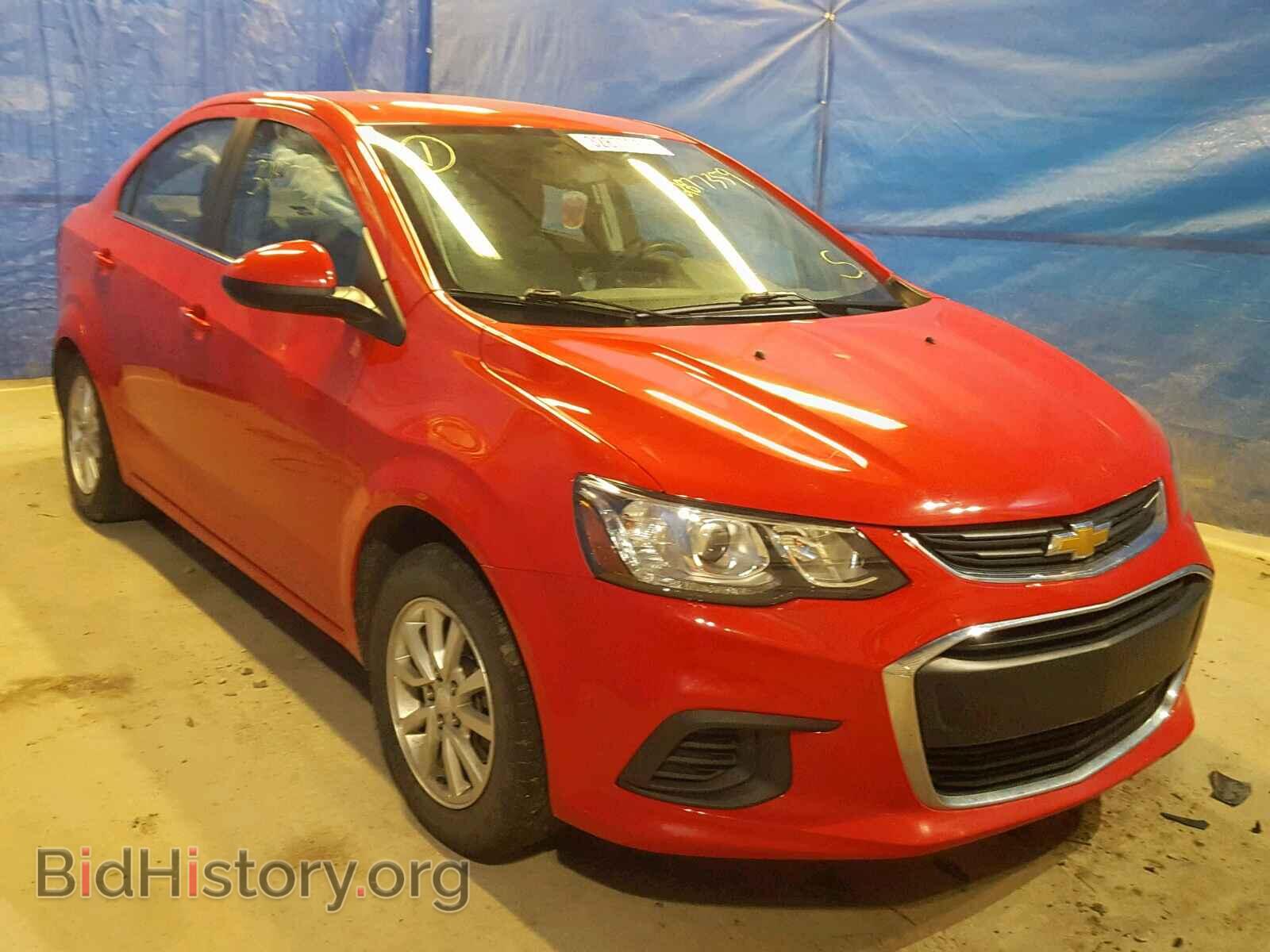 Photo 1G1JD5SH8H4132137 - CHEVROLET SONIC 2017