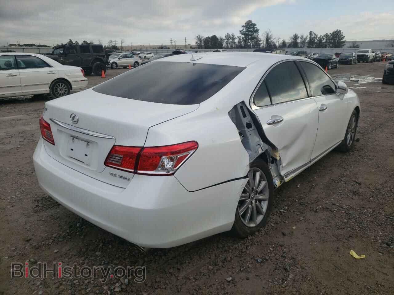 2012 LEXUS ES350 - VIN: JTHBK1EG0C2475704 - Фото 4