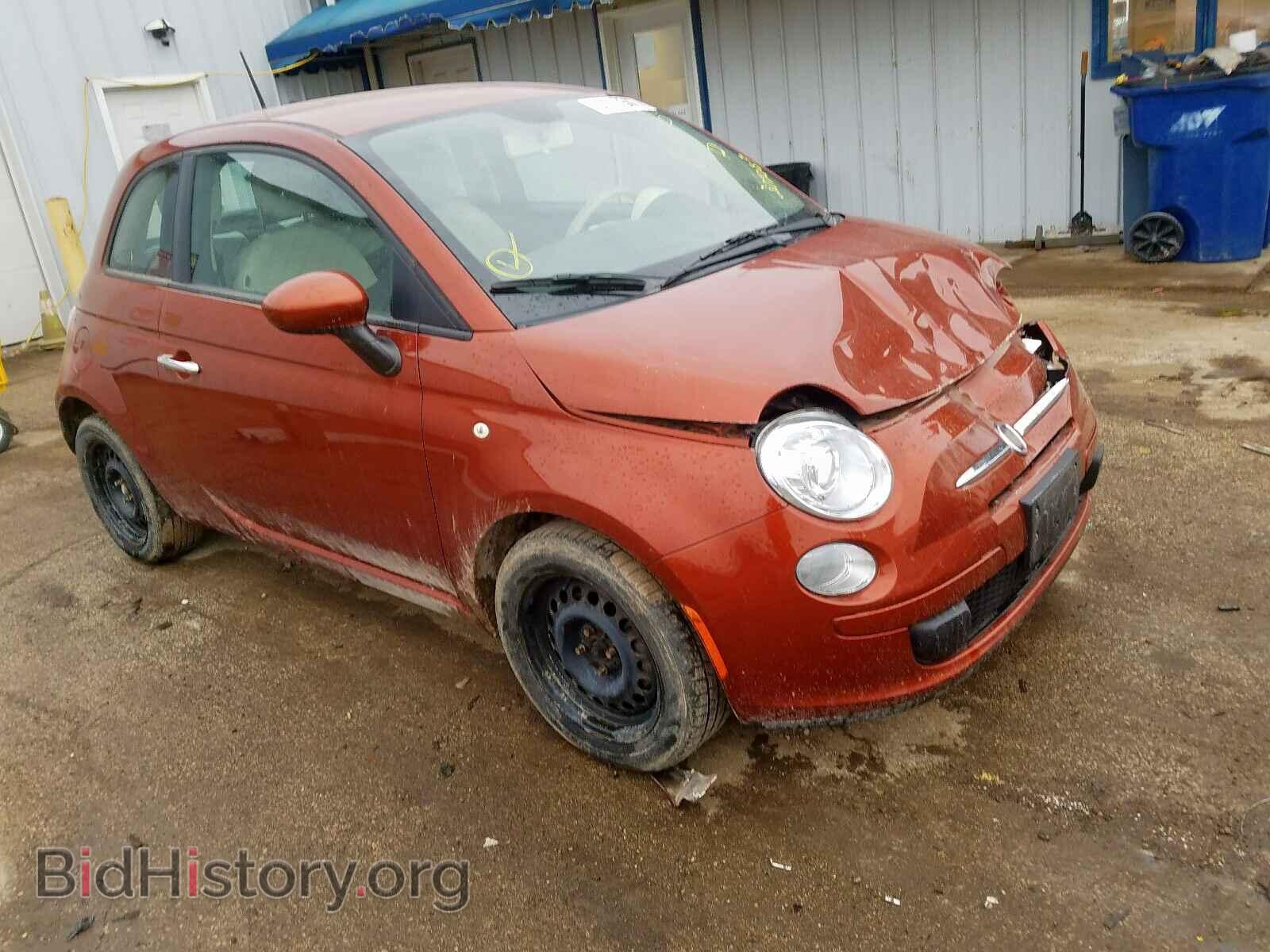 Фотография 3C3CFFAR4CT309297 - FIAT 500 2012
