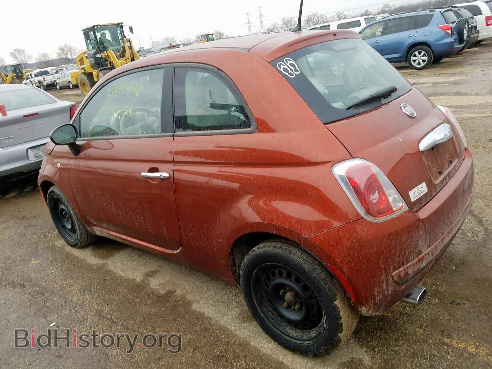 2012 FIAT 500 - VIN: 3C3CFFAR4CT309297 - Фото 3