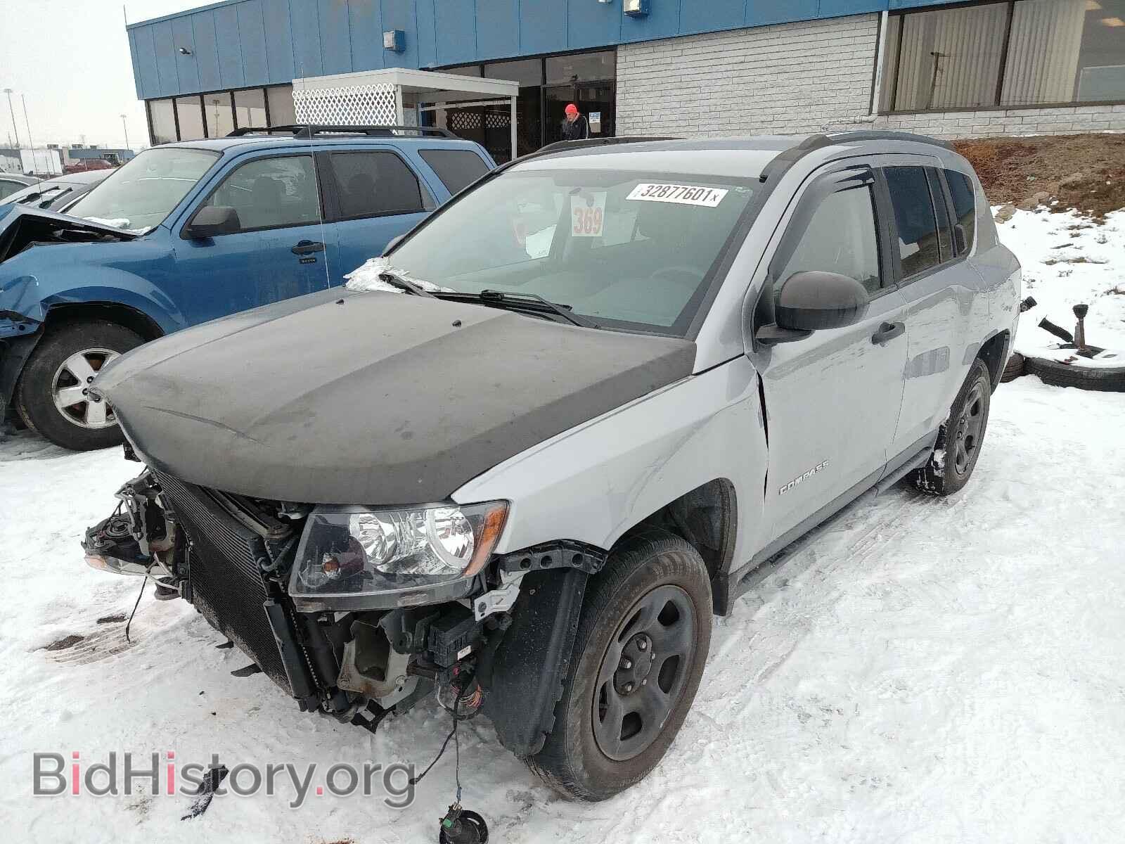 2014 JEEP COMPASS - VIN: 1C4NJDBB6ED848117 - Фото 2