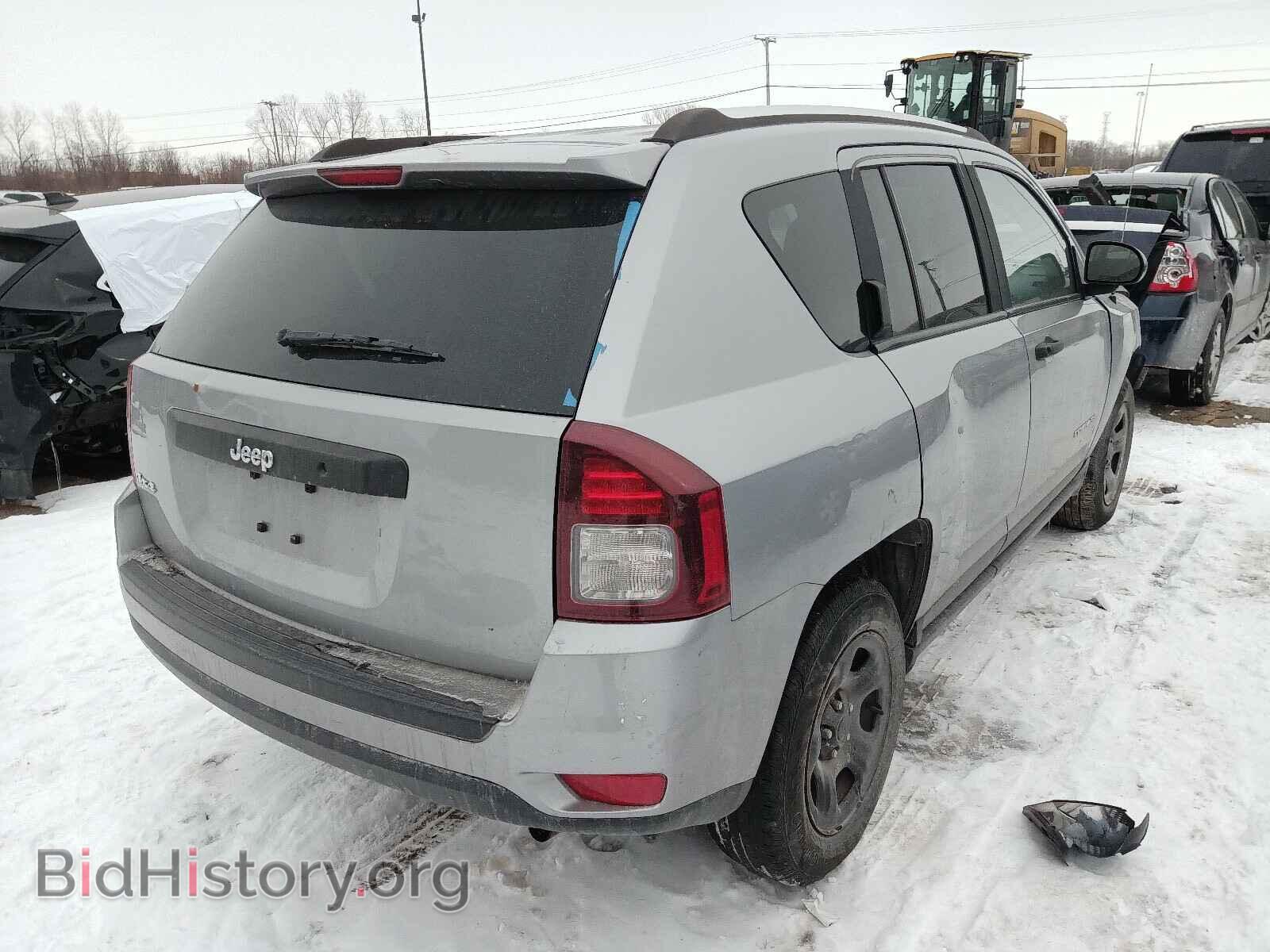 2014 JEEP COMPASS - VIN: 1C4NJDBB6ED848117 - Фото 4