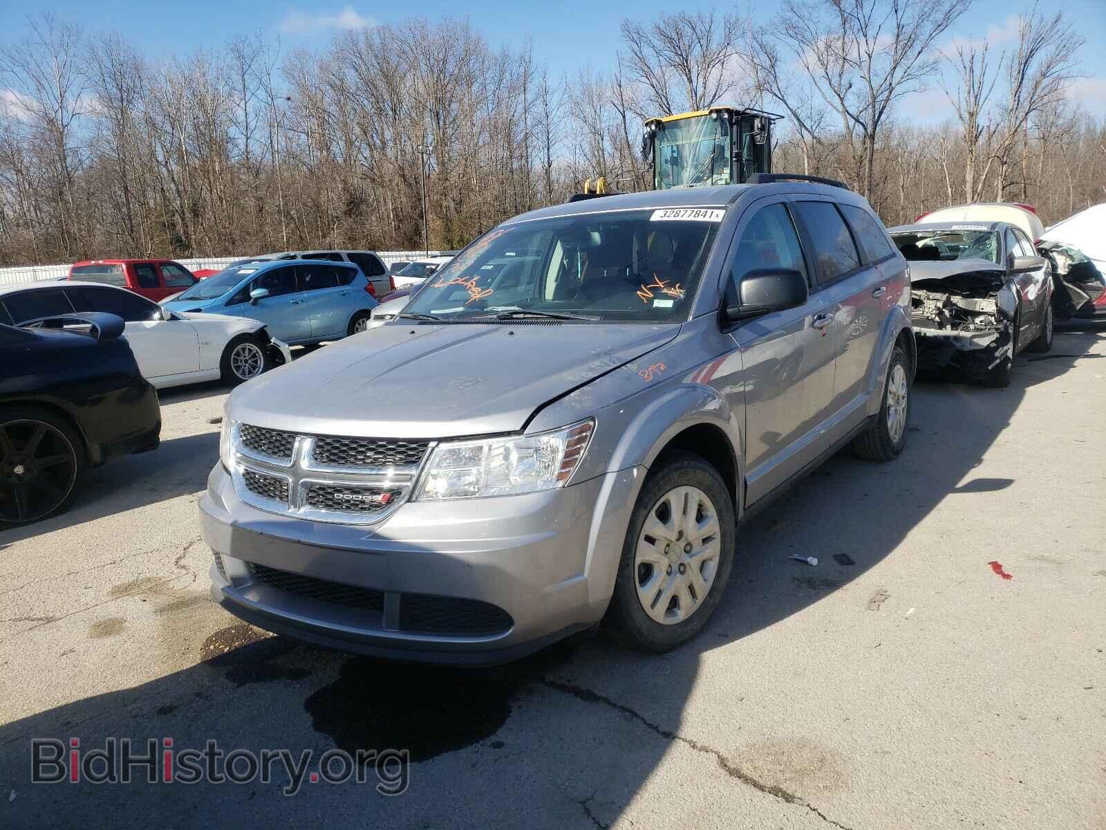 2018 DODGE JOURNEY - VIN: 3C4PDCAB0JT527822 - Фото 2