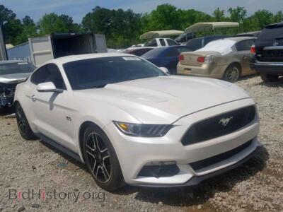 2017 Ford MUSTANG GT, white — VIN 1FA6P8CF1H5335129, Copart