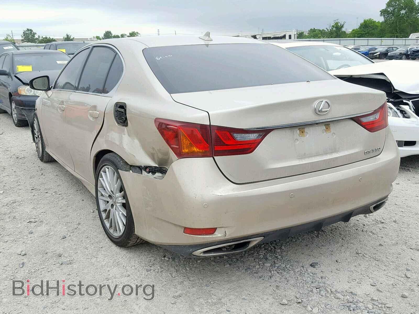 2013 LEXUS GS350 - VIN: JTHBE1BL0D5003222 - Фото 3