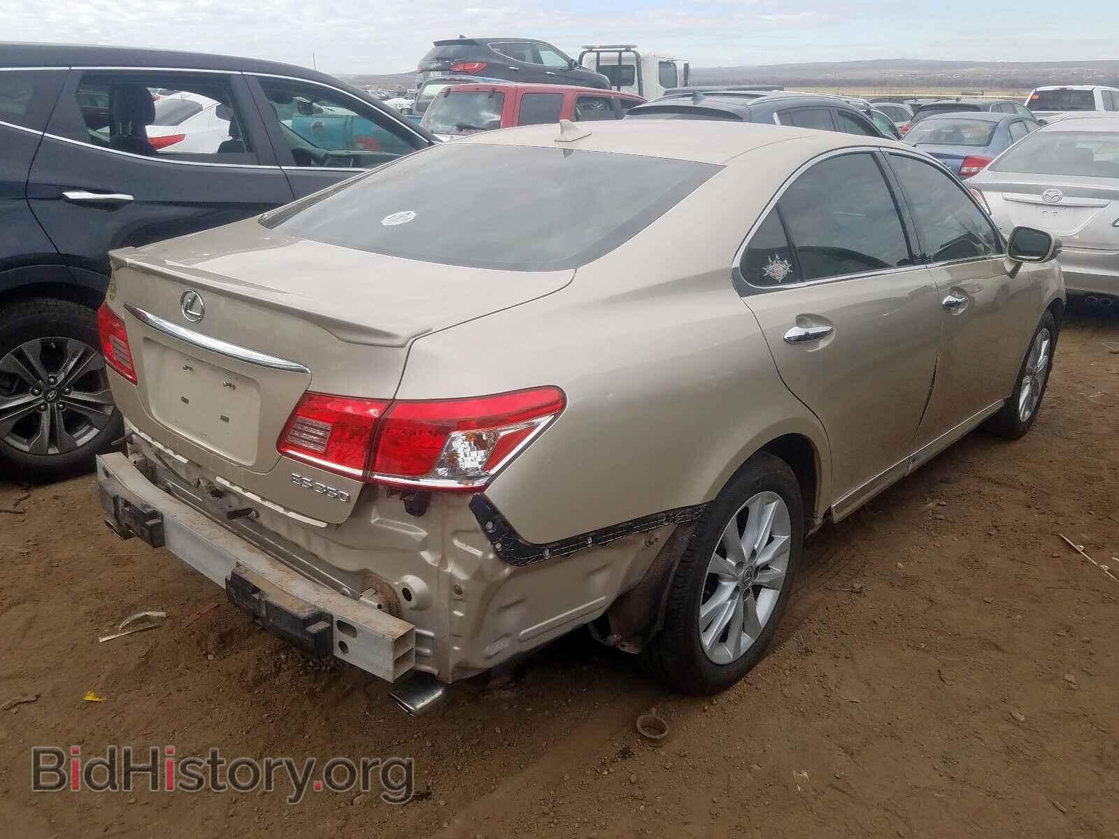 2012 LEXUS ES350 - VIN: JTHBK1EG1C2480636 - Фото 4