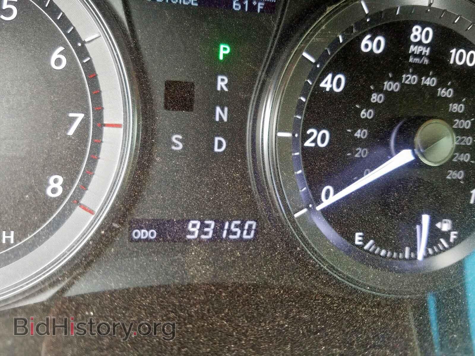 2012 LEXUS ES350 - VIN: JTHBK1EG1C2480636 - Фото 8