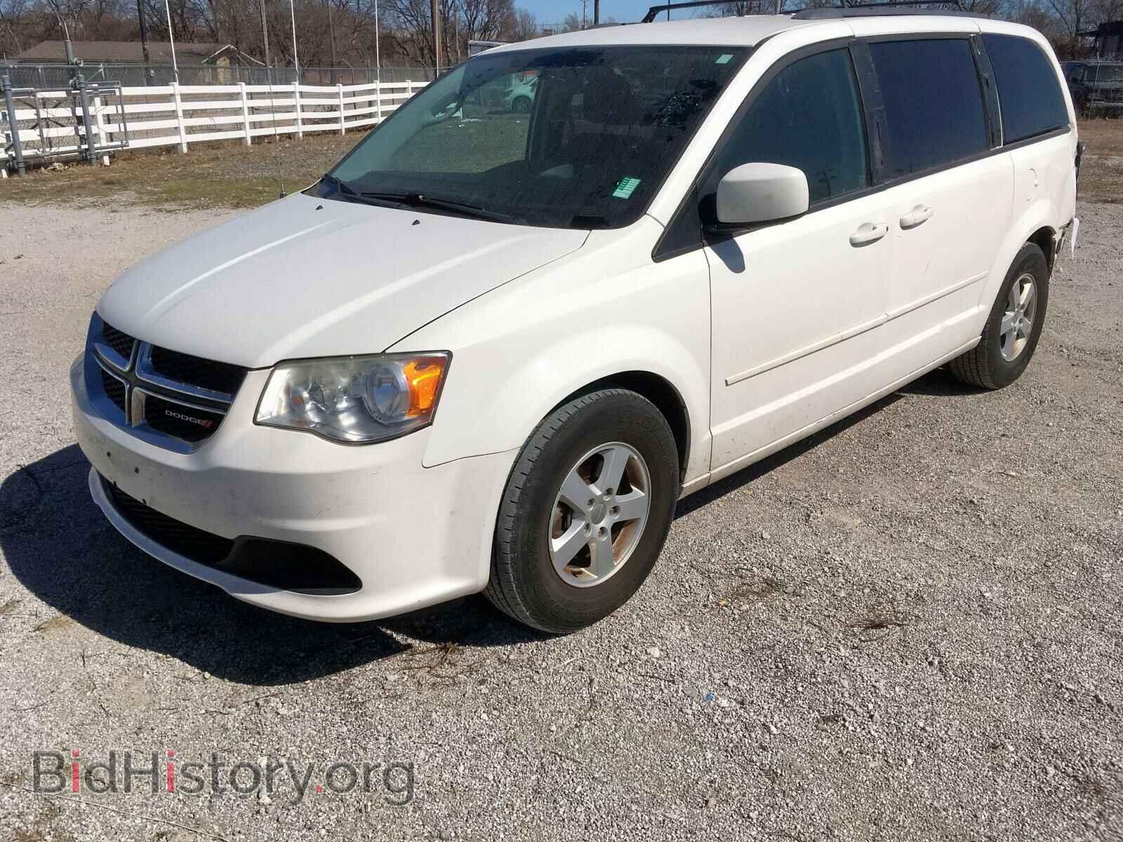 2013 DODGE CARAVAN - VIN: 2C4RDGCG5DR523149 - Фото 2
