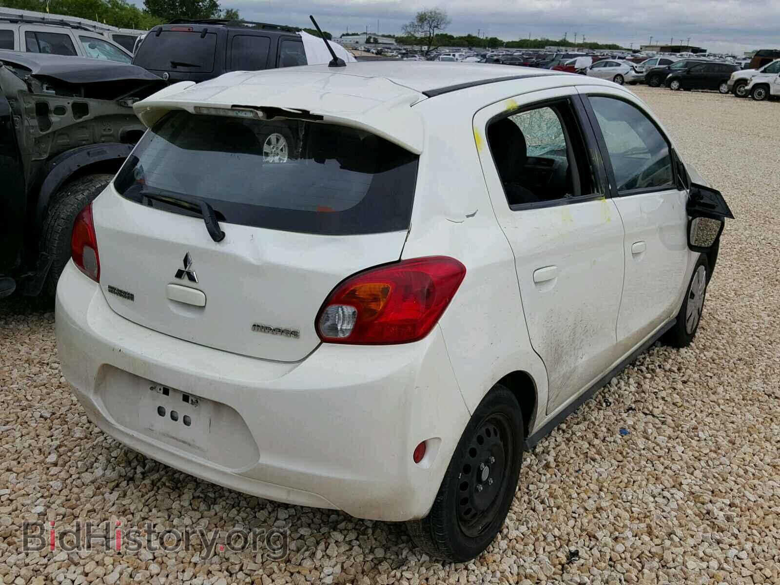 2015 MITSUBISHI MIRAGE - VIN: ML32A3HJ7FH053764 - Фото 4