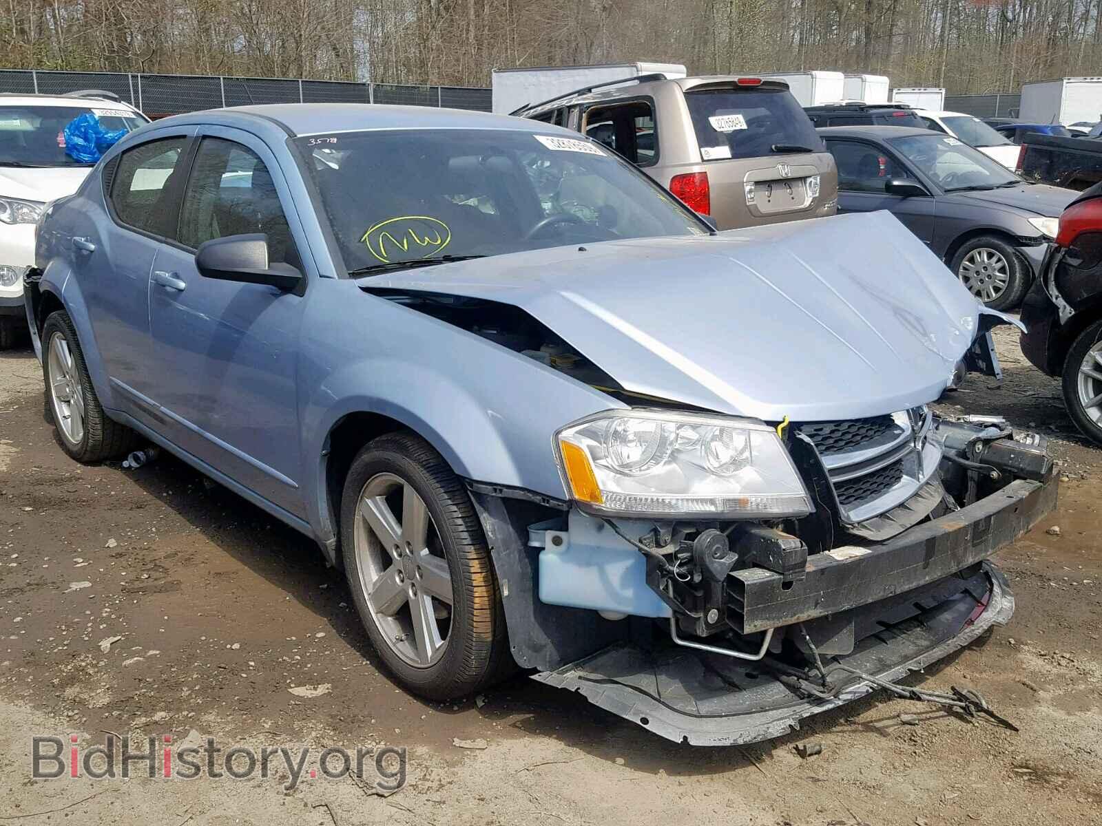 Photo 1C3CDZAB1DN722581 - DODGE AVENGER 2013