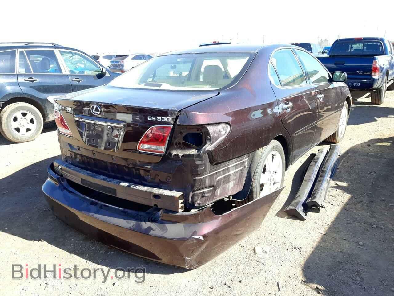 2006 LEXUS ES330 - VIN: JTHBA30G165159852 - Фото 4