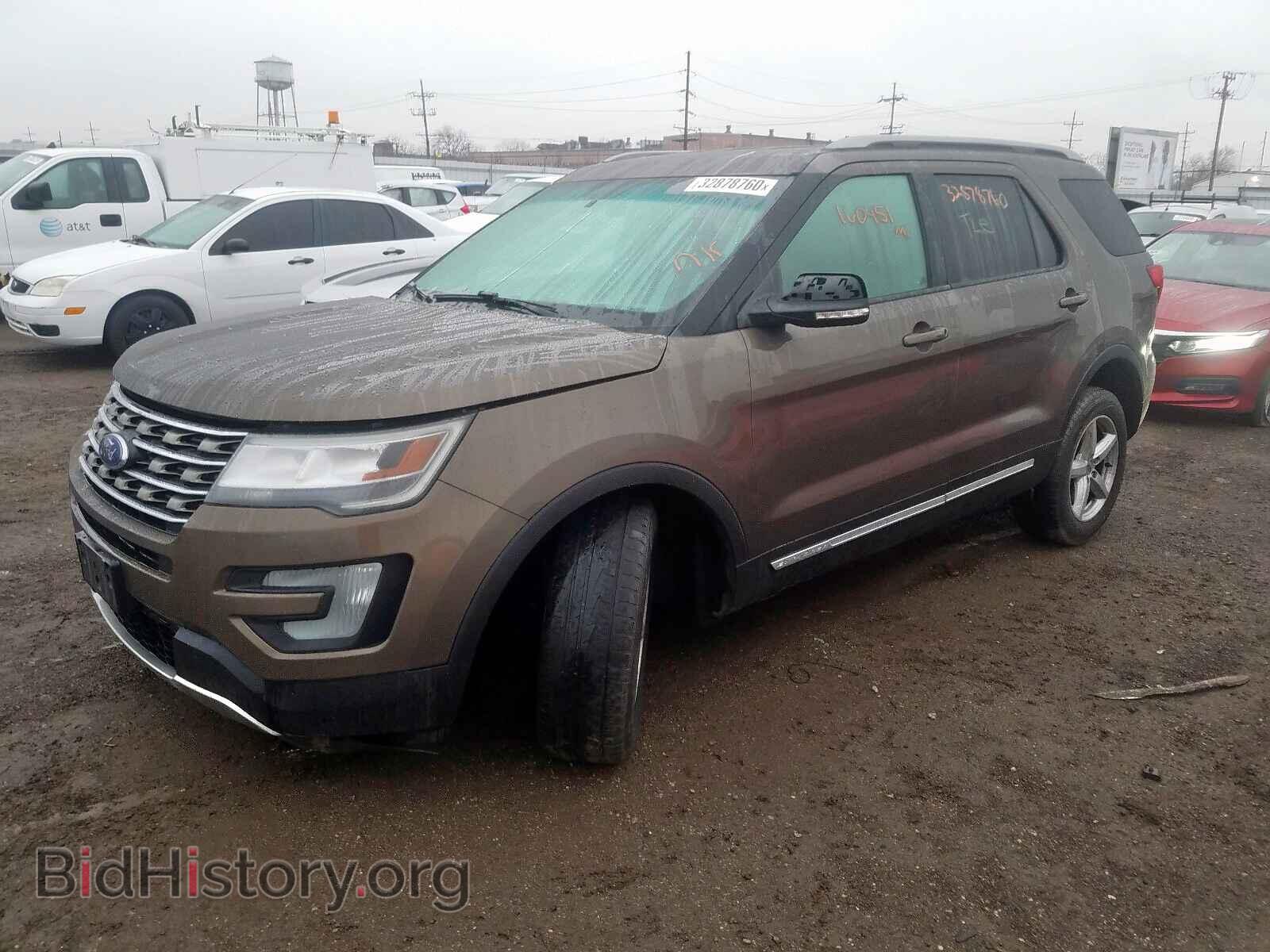 2016 FORD EXPLORER - VIN: 1FM5K8D89GGC23388 - Фото 2