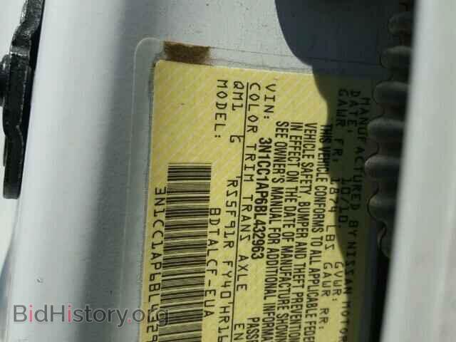 2011 NISSAN VERSA - VIN: 3N1CC1AP6BL432963 - Фото 10