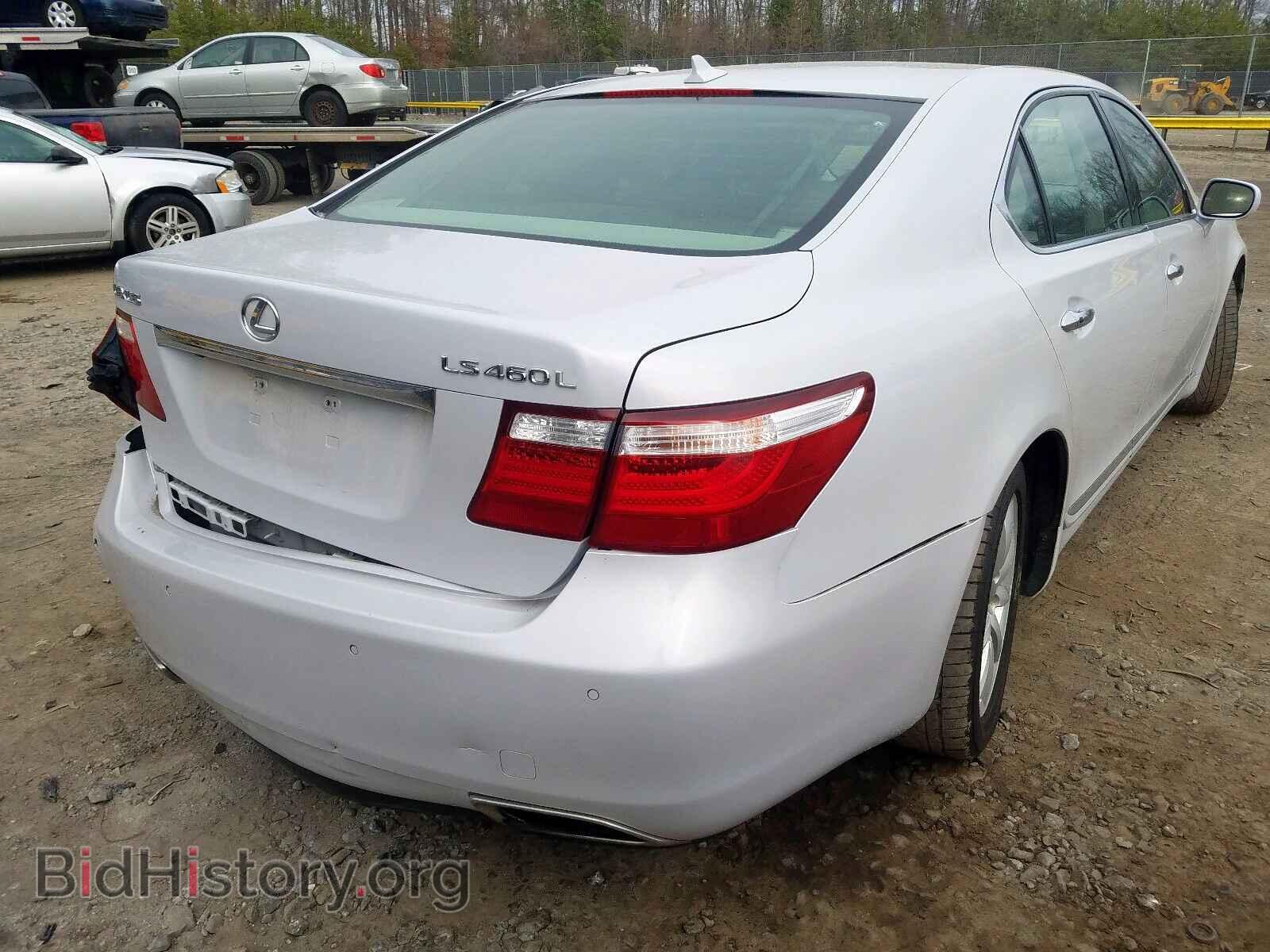 2008 LEXUS LS460 - VIN: JTHGL46F485026946 - Фото 4